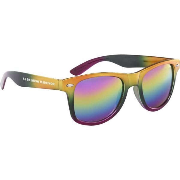 Metallic Rainbow Malibu Sunglasses Thumbnail