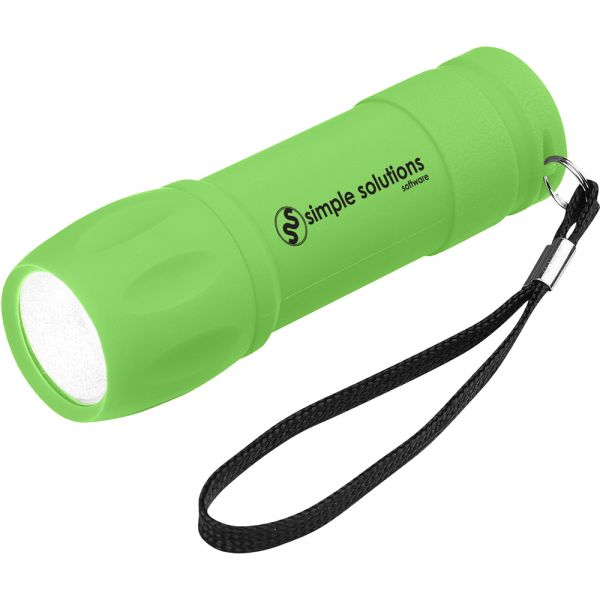 Rubberized Con Light With Strap