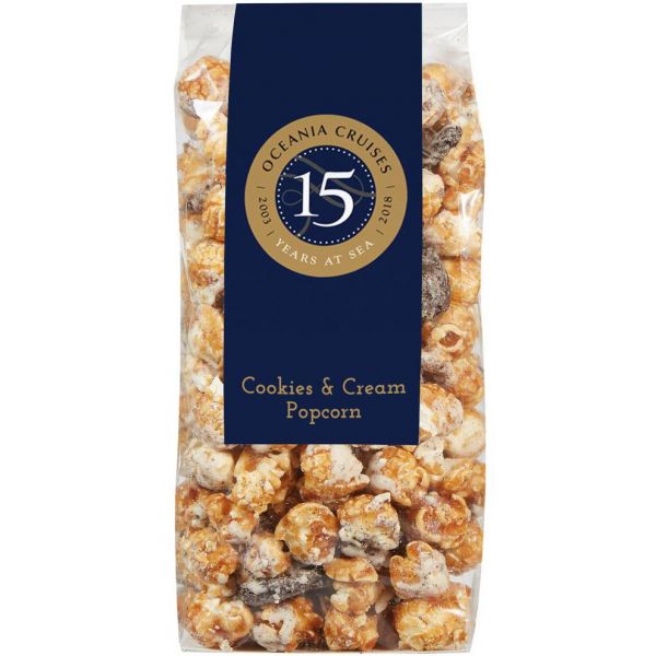 Contemporary Popcorn Gift Bag (Cookies & Cream Popcorn)