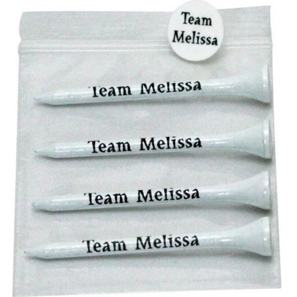Golf Tee Polybag Combo Pack with (4) 3 1/4 Inch Tees, and (1) Ba Thumbnail
