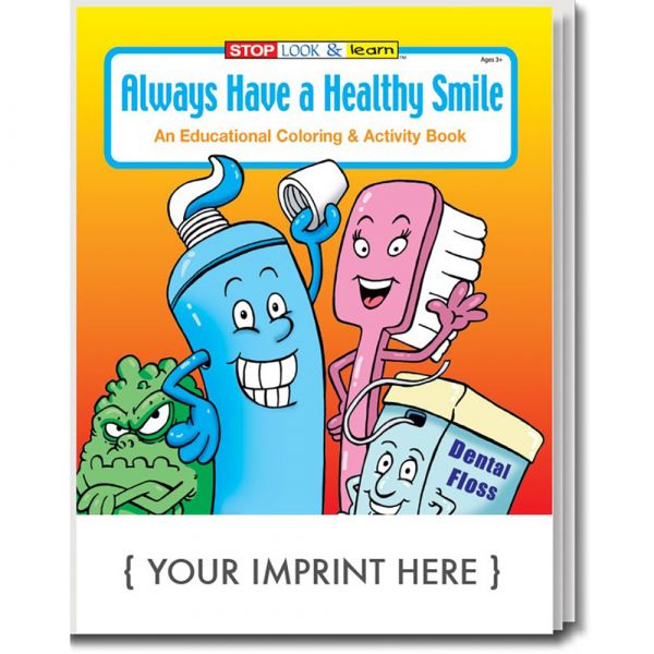 Always Have A Healthy Smile Colouring & Activity Book Thumbnail