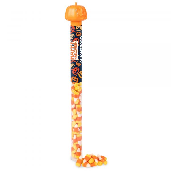 Happy Halloween Candy Tube - Candy Corn