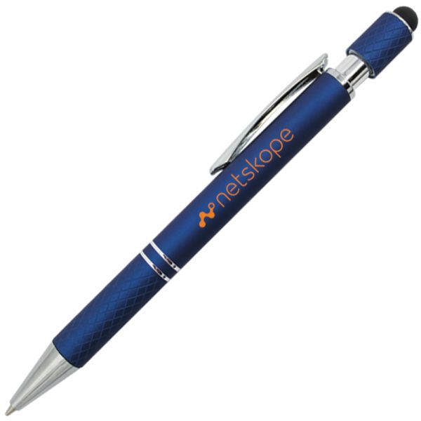 Halcyon Executive Metal Spin Top Pen with Stylus