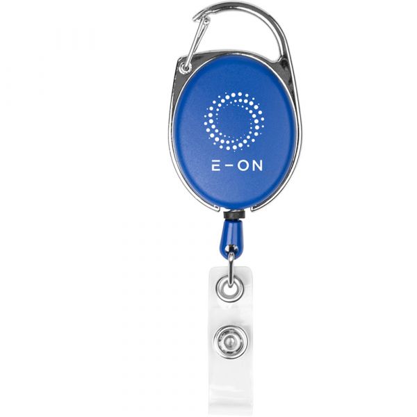 Retractable Badge Holder With Carabiner Thumbnail