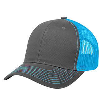 A blue baseball cap, one of the classic summer promo items