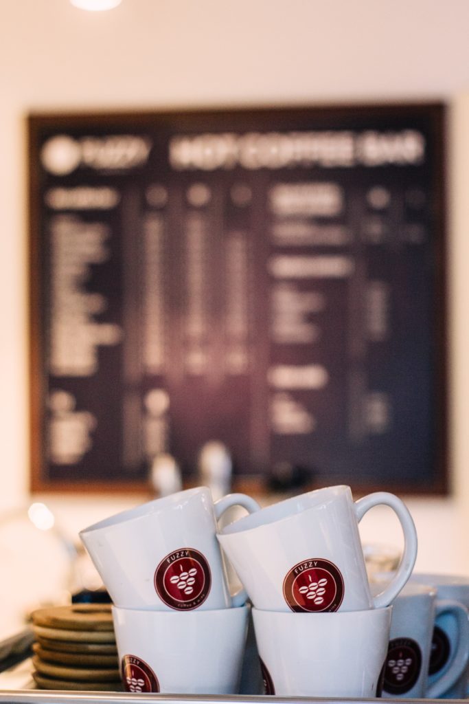 custom company mug with logo