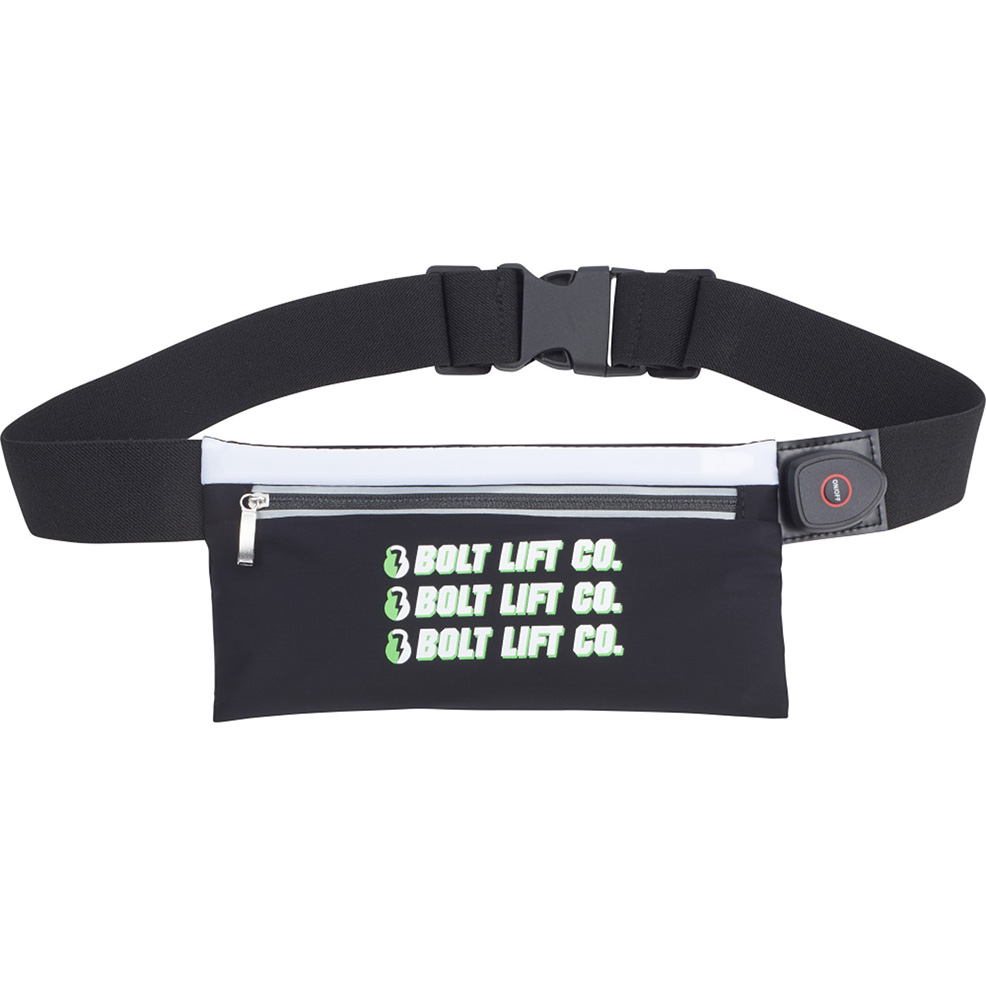 Custom Rechargeable Light Up Fitness Belt