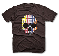 Rushimprint Customised Dark Brown T-shirt