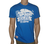 Rushimprint Customised Blue T-shirt