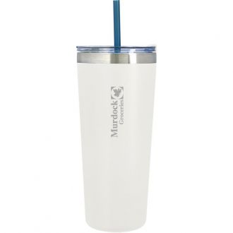 Lagom Stainless Steel Tumbler with Straw 16 oz, SM-6908