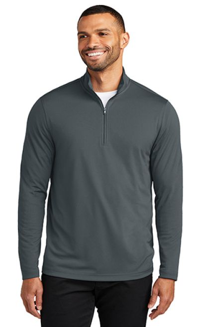 Promotional Port Authority Dry Zone UV Micro-Mesh 1/4-Zip - Custom
